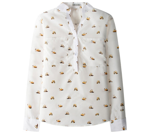 Traci Print Top