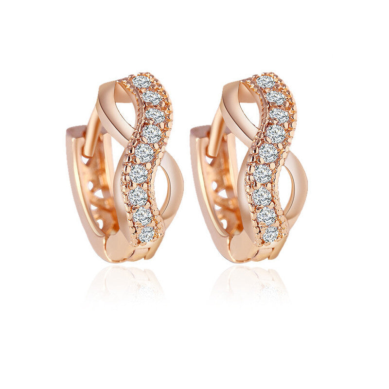 Swerve Gem Earrings