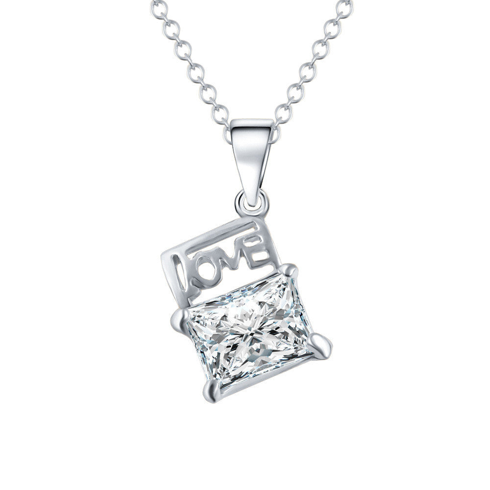 Love Gemstone Necklace