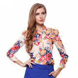 Marisol Floral Print Long Sleeve Top
