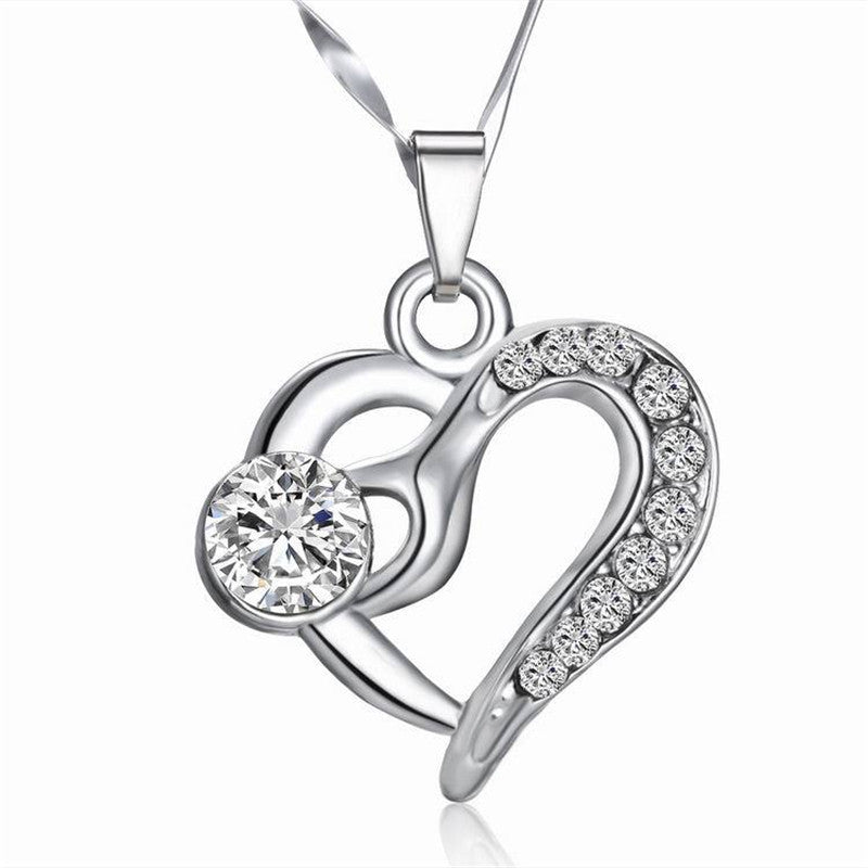 Stone Heart Necklace