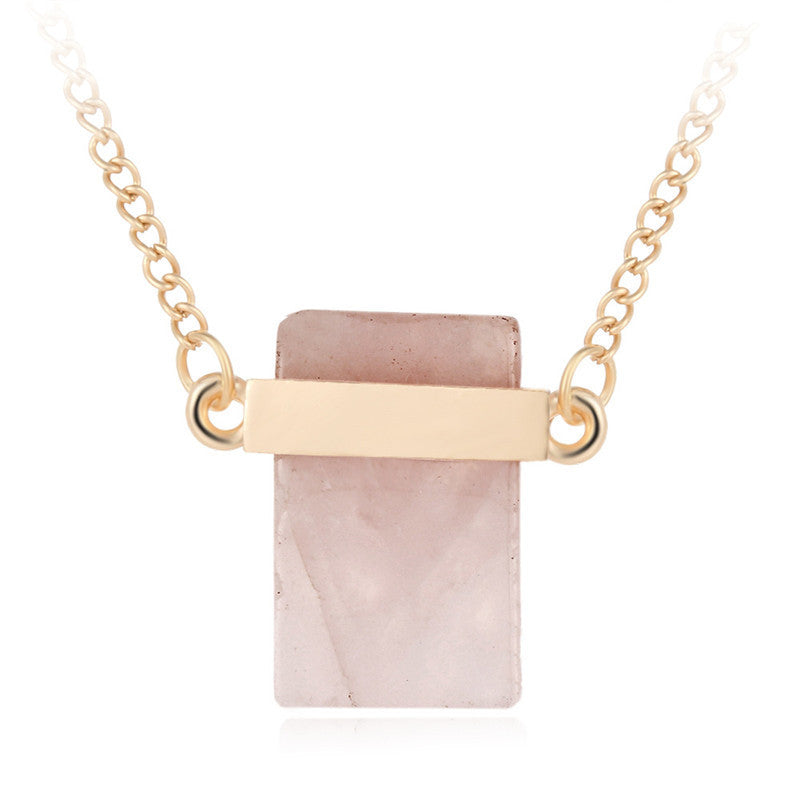 Modern Stone Necklace