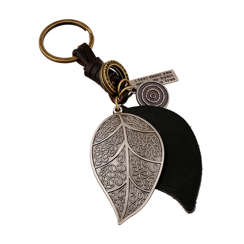 Leafy Zen Keychain