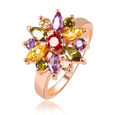 Floral Burst Ring