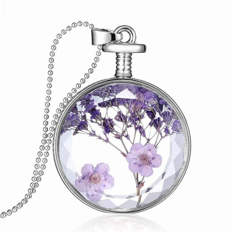 Frozen Floral Necklace