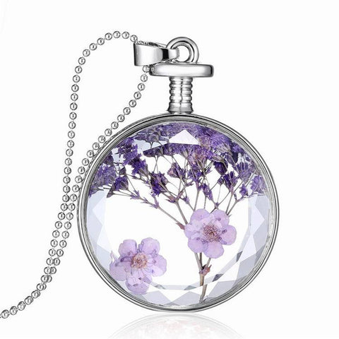 Frozen Floral Necklace