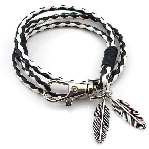 Feather Fall Bracelet