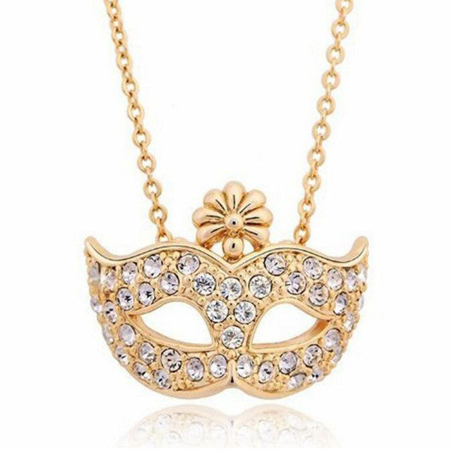 Opera Mask Necklace