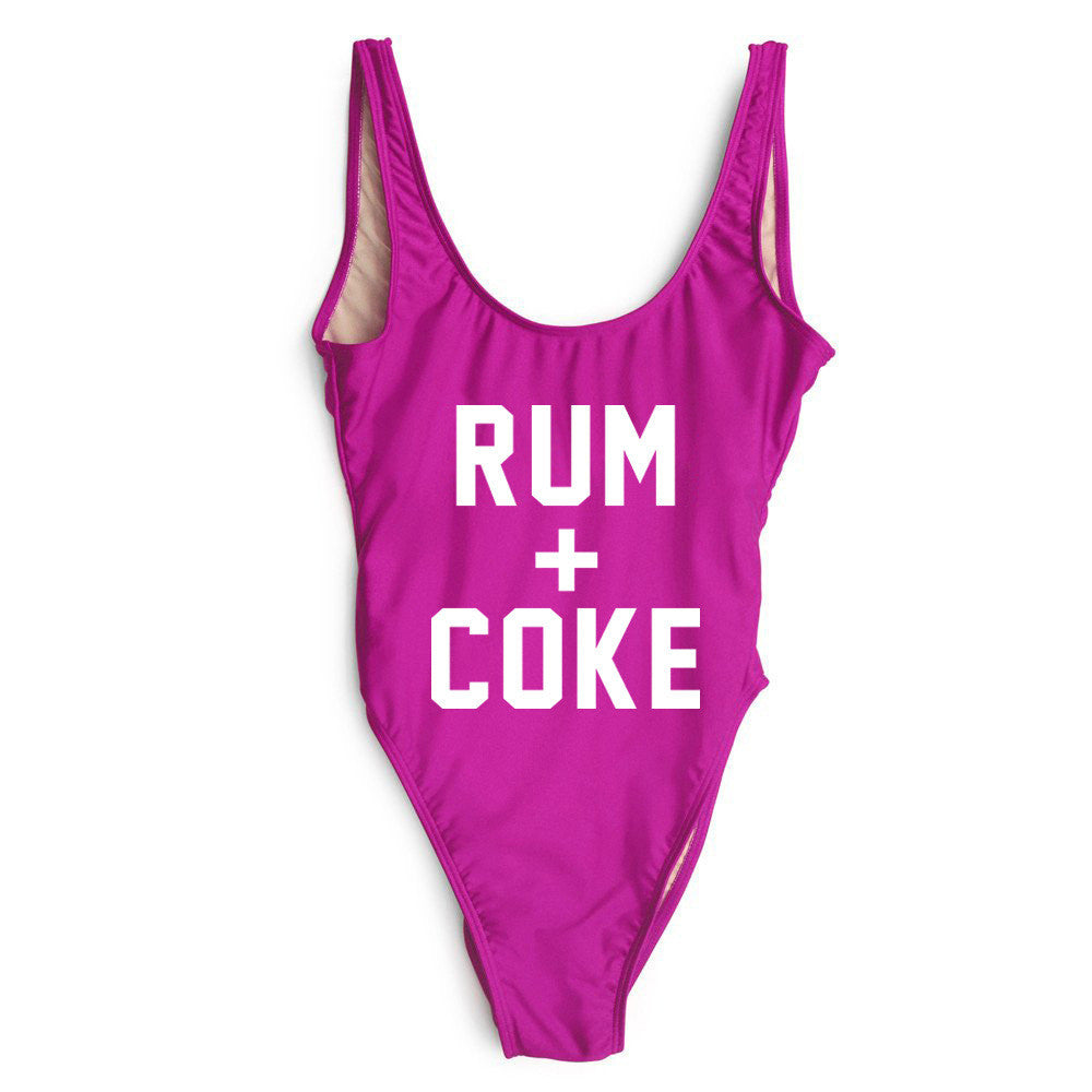 Rum + Coke Swimsuit Purple